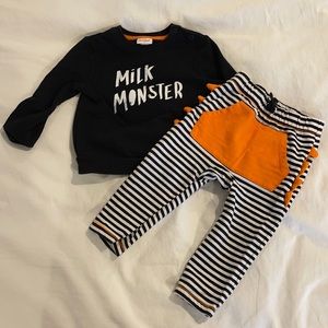Cat & Jack Milk Monster Halloween Outfit